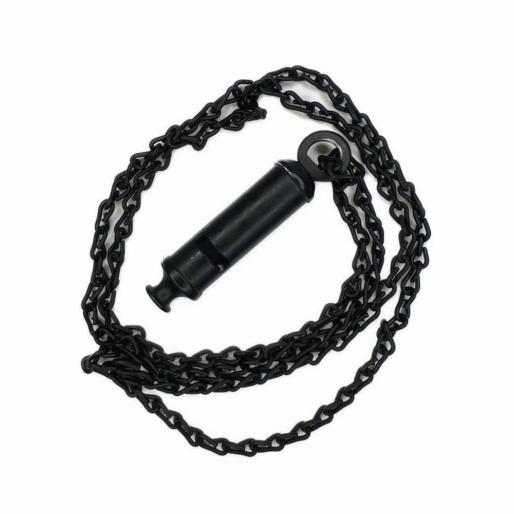Black Whistle Necklace